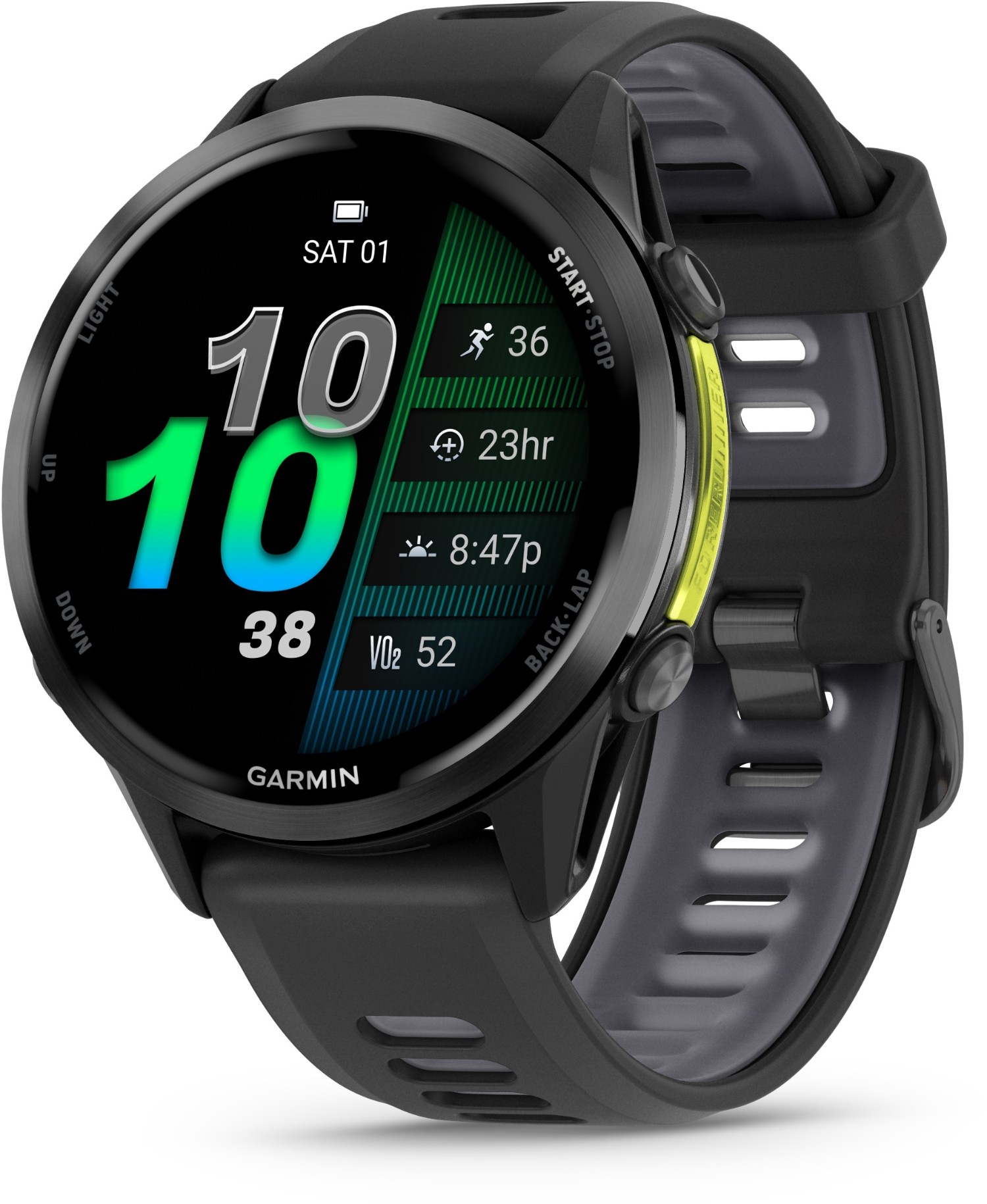 Garmin Forerunner 970 GPS Titanium Running Smart Watch product image