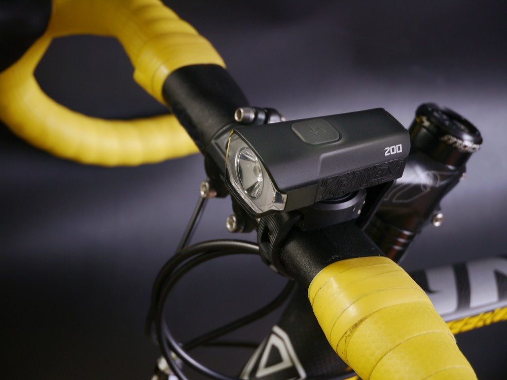 Vela 200 Lumens USB-C Rechargeable Front Bike Light image 1