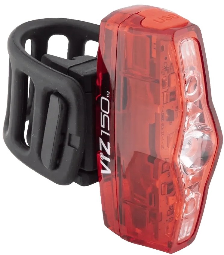 VIZ 150 Lumens USB Rechargeable Rear Bike Light image 0