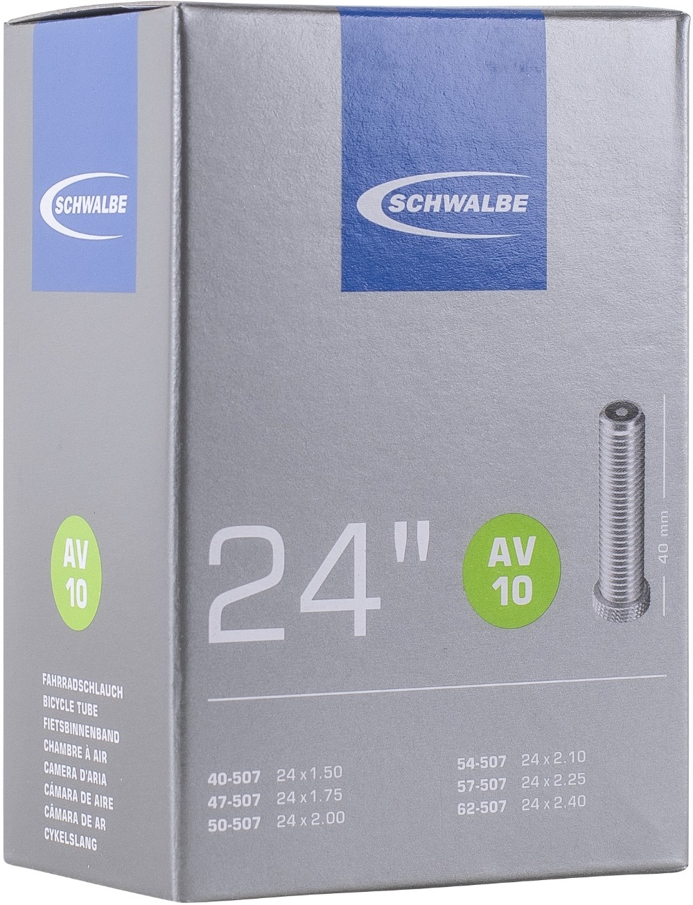 AV10 24" Inner Tube Schrader Valve image 0