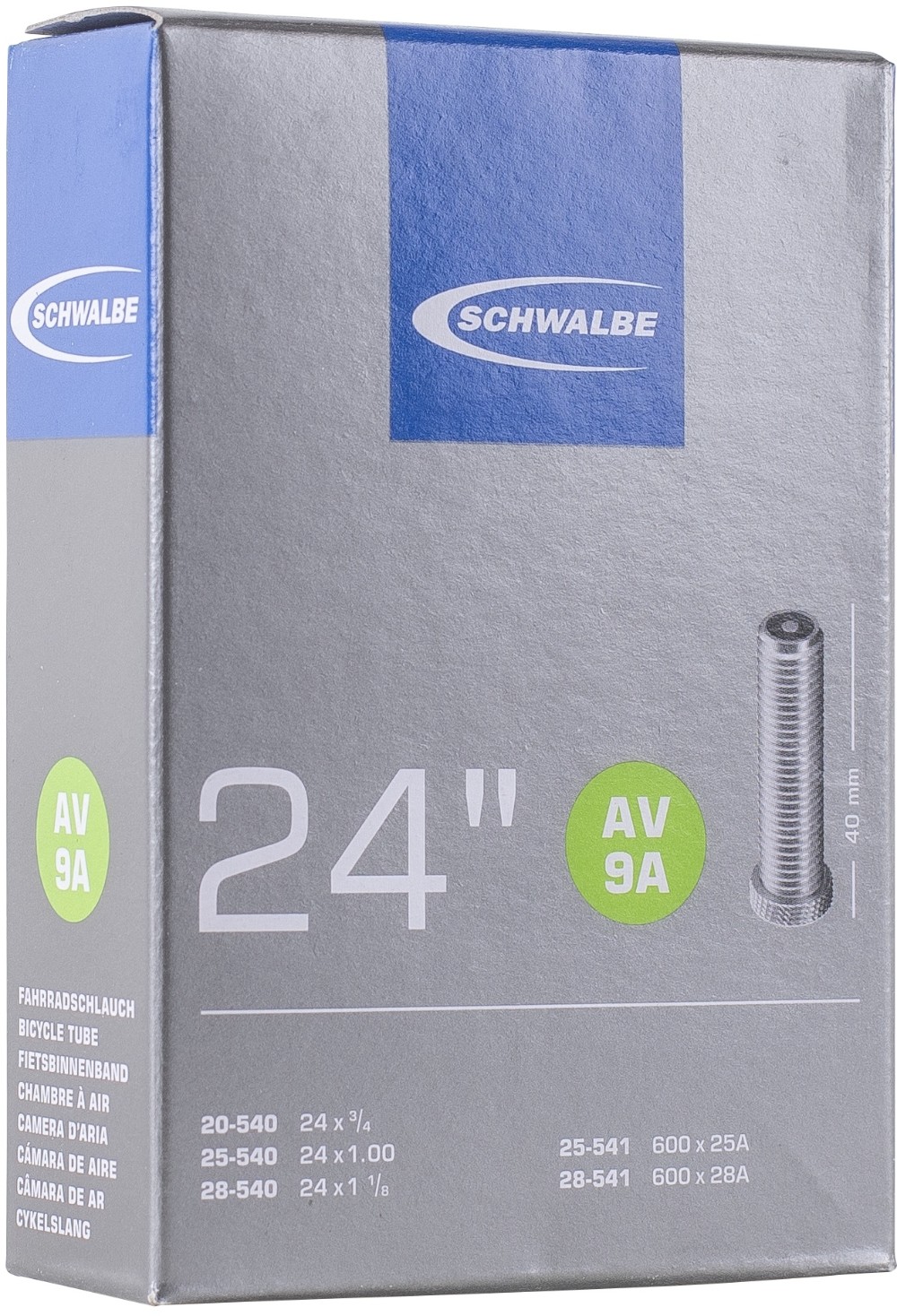 AV9A 24" Inner Tube Schrader Valve image 0