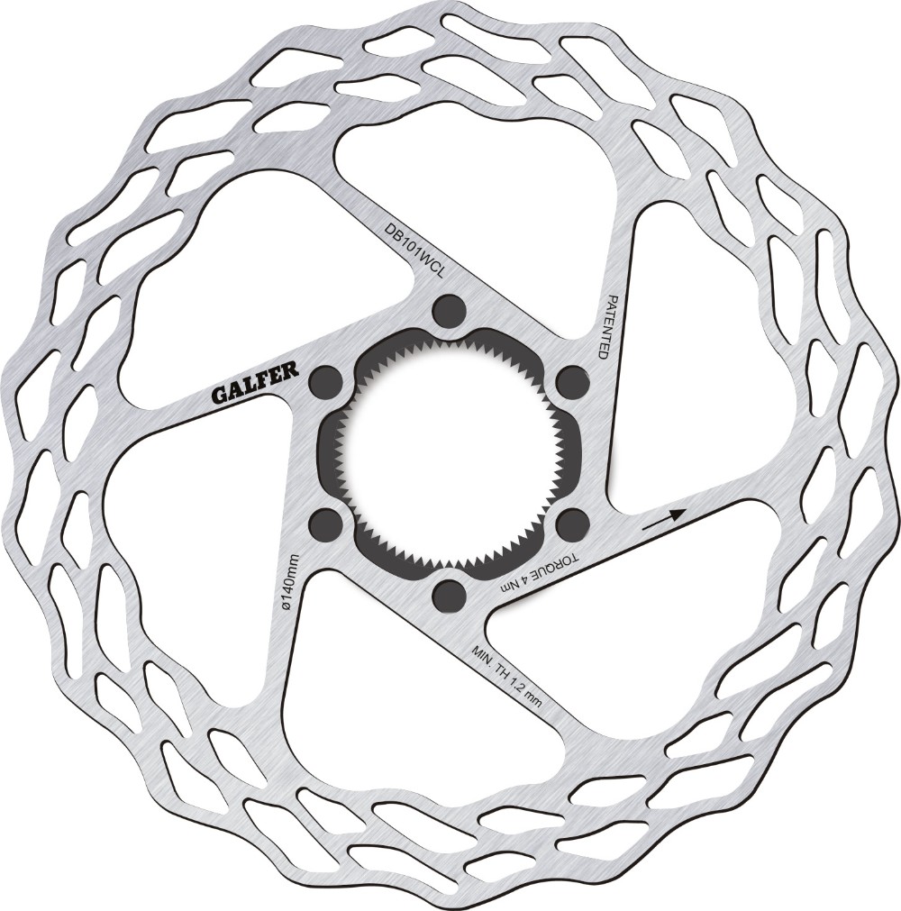 Wave Centerlock Road Disc Brake Rotor image 0