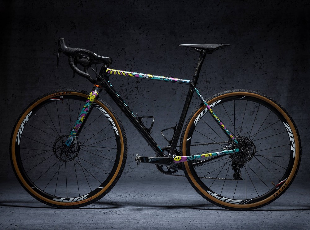 Gravel Bike Frame Protection Kit - Victor Brousseaud Artist Series image 2