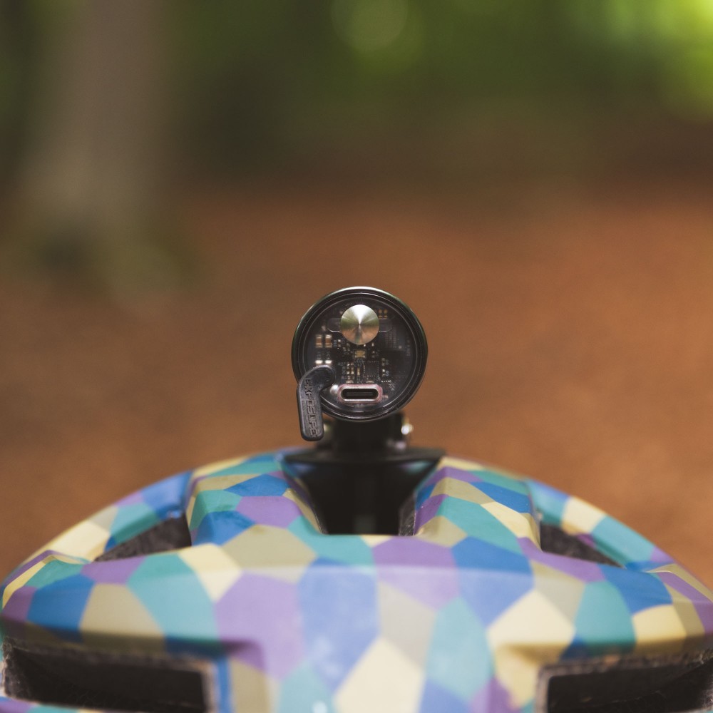 Joystick Mk18 USB Rechargeable 1200 Lumens Front Light with Helmet & HB mount image 1