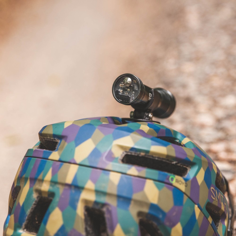 Joystick Mk18 USB Rechargeable 1200 Lumens Front Light with Helmet & HB mount image 2