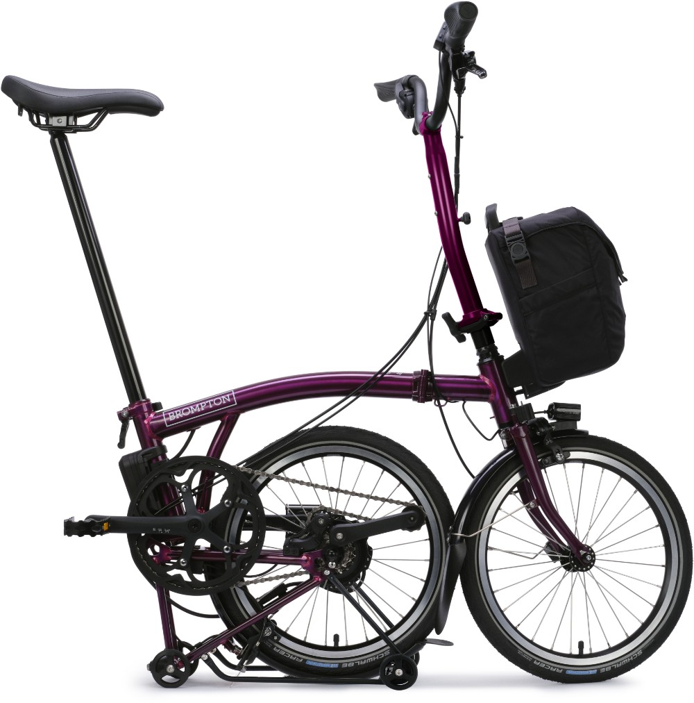 Electric C Line 4 Speed with SuperRoll+ - e-Motiq system 2026 - Electric Folding Bike image 2
