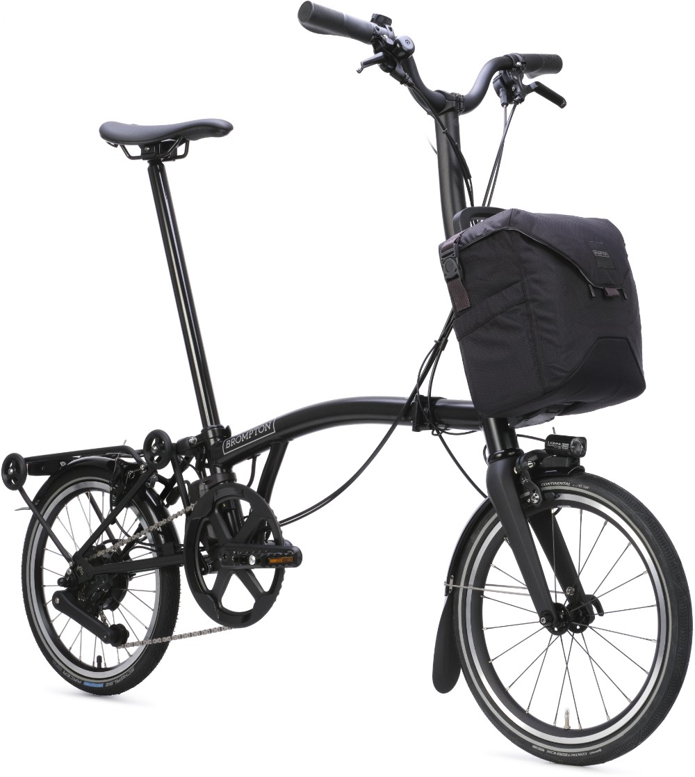 Electric P Line 4 Speed with SuperRoll+ - e-Motiq system 2026 - Electric Folding Bike image 1