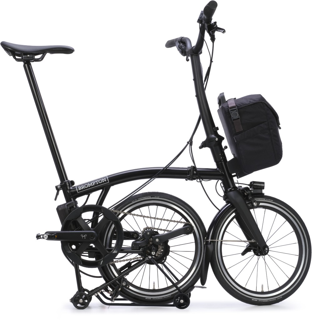 Electric P Line 4 Speed with SuperRoll+ - e-Motiq system 2026 - Electric Folding Bike image 2