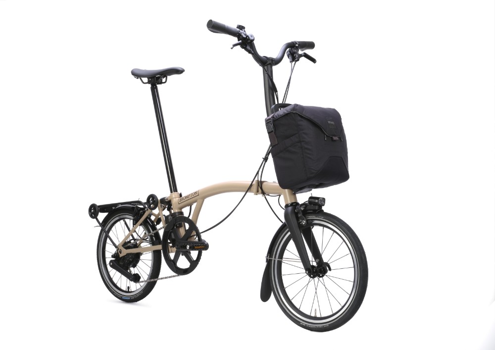 Electric P Line 4 Speed with SuperRoll+ - e-Motiq system 2026 - Electric Folding Bike image 1