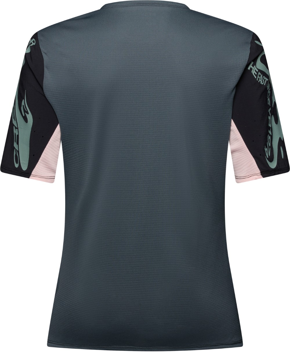 Defend Creation Womens Short Sleeve Trail MTB Cycling Jersey image 1