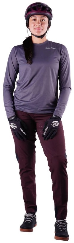 Lilium Pro Womens Long Sleeve MTB Cycling Jersey image 5