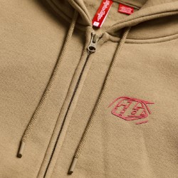 Badge Zip Up MTB Cycling Hoodie image 3