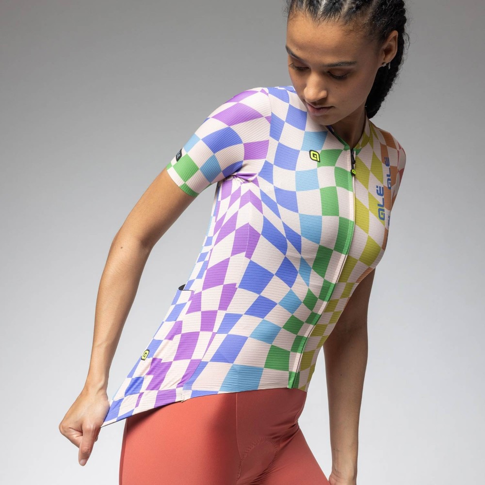 Multiverso 2.0 PR-E Womens Short Sleeve Cycling Jersey image 2