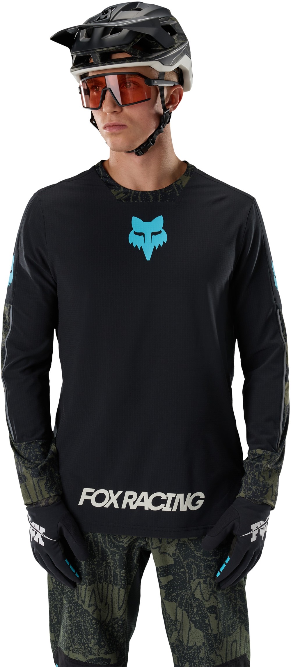 Defend Lunar Special Edition Thermal Long Sleeve MTB Cycling Jersey image 2