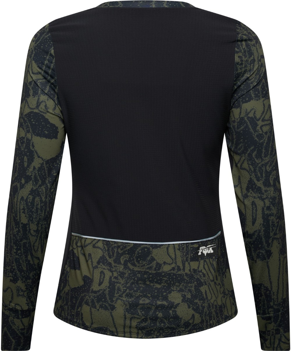 Defend Lunar Special Edition Womens Long Sleeve Thermal MTB Cycling Jersey image 1