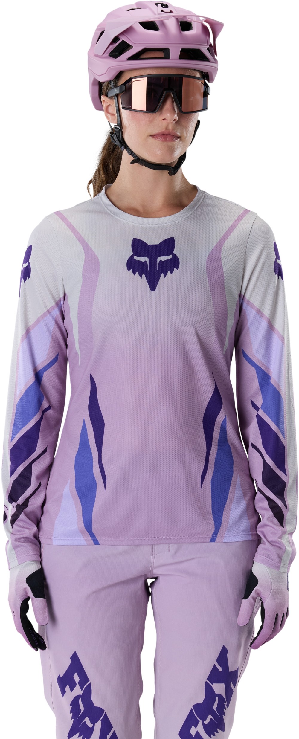 Ranger Foundry Womens Long Sleeve MTB Cycling Jersey image 2