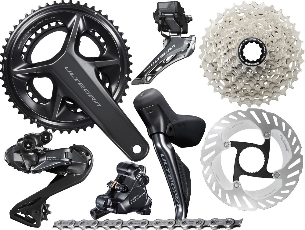 Ultegra 12 Speed Disc Brake Di2 Groupset image 0