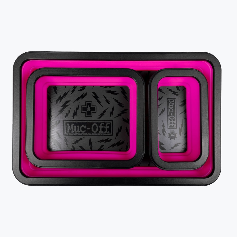 Silicone Collapsible Magnetic Tray Set - 3 Pack image 1