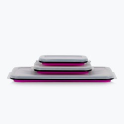 Silicone Collapsible Magnetic Tray Set - 3 Pack image 3