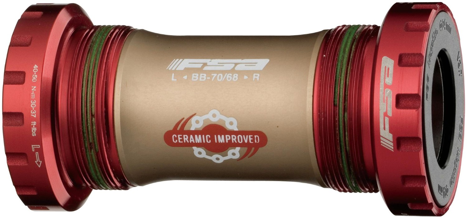 FSA BB-8200 Light Ceramic MegaExo External Bearing Road Bottom Bracket product image