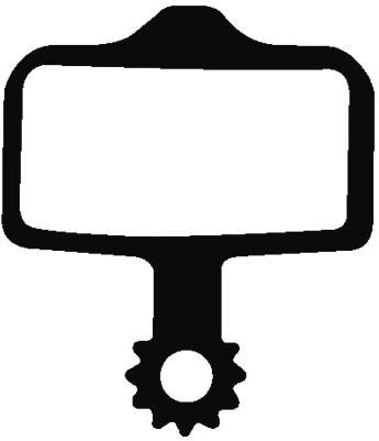 Ashima Avid Elixer SM Disc Pad product image