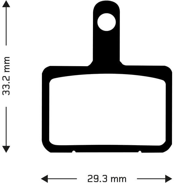 Organic Disc Pads, Shimano Deore M515 Mechanical / M525 Hydraulic image 2