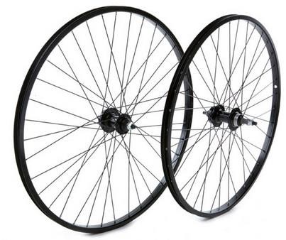 Tru-Build 26" MTB Rear Disc Wheel SingleWall Rim 6Bolt Nutted Axle Screw-On product image