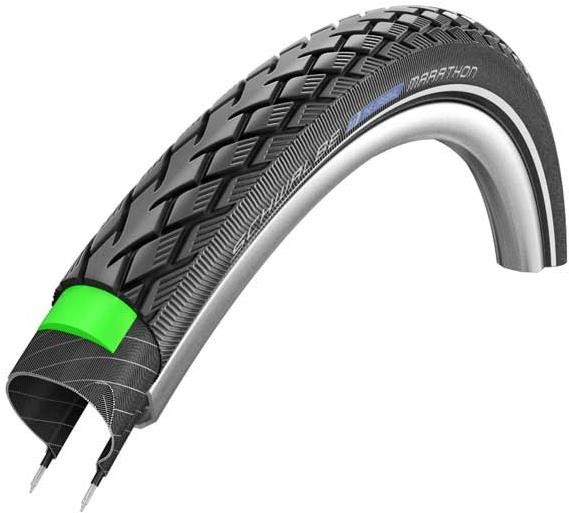 Schwalbe Marathon Reflective GreenGuard Wired 20" E-Bike Tyre product image