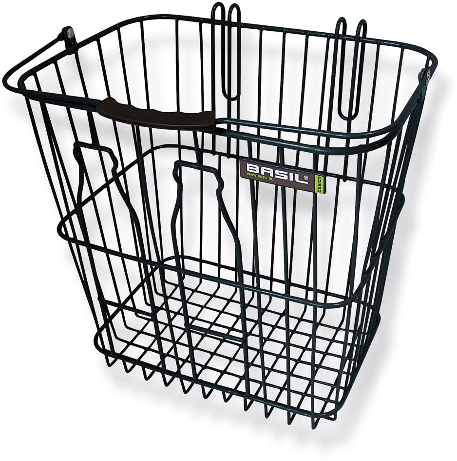 Basil Rear Milkbottle Bike Basket With Nylon Grip Handle product image