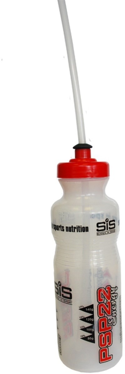 SiS Clear Branded Water Bottle 800 ml with straw product image