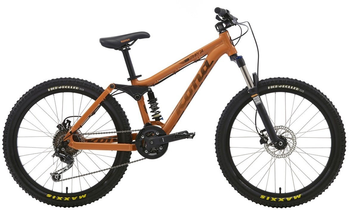 Kona Stinky 2-4 24w 2013 - Junior Full Suspension Bike product image