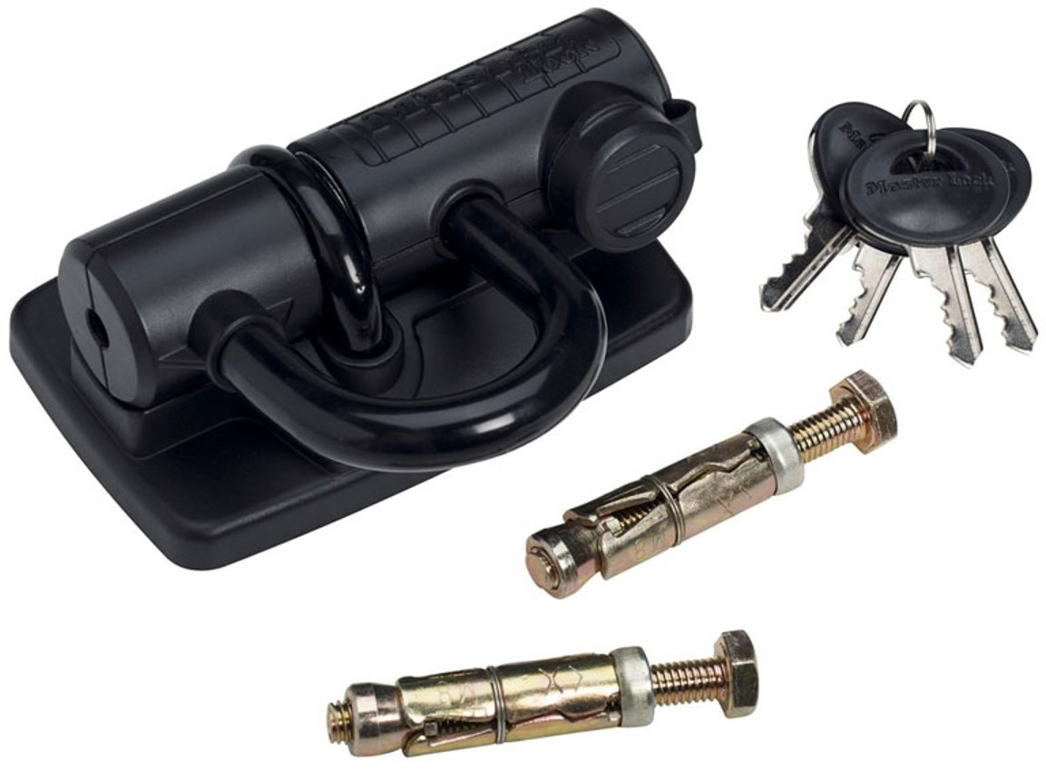 Master Lock Wall / Floor Anchor With Hardened Steel Shackle and Lock Body product image