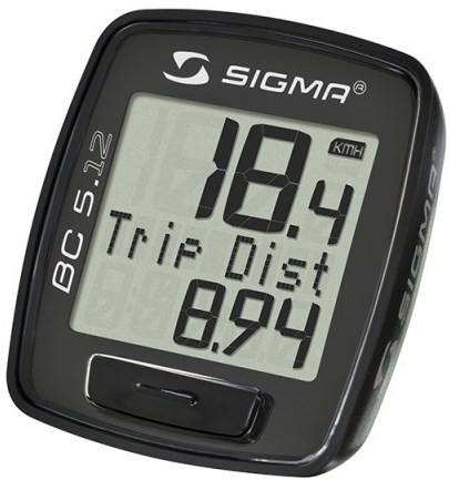 Sigma BC 5.12 5 Function Wired Cycle Computer product image