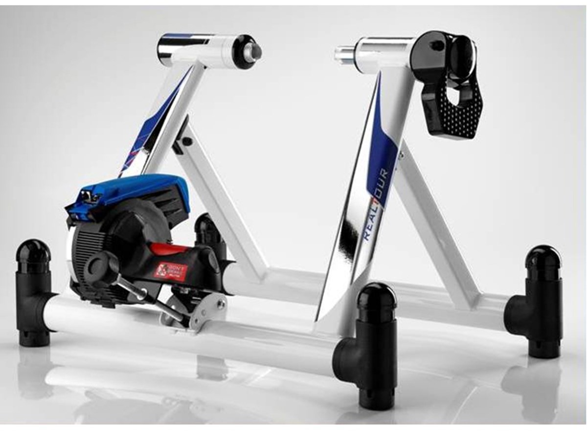 Elite RealTour FastFix Wireless with ElastoGel (including 2 courses & travel block) Turbo Trainer product image