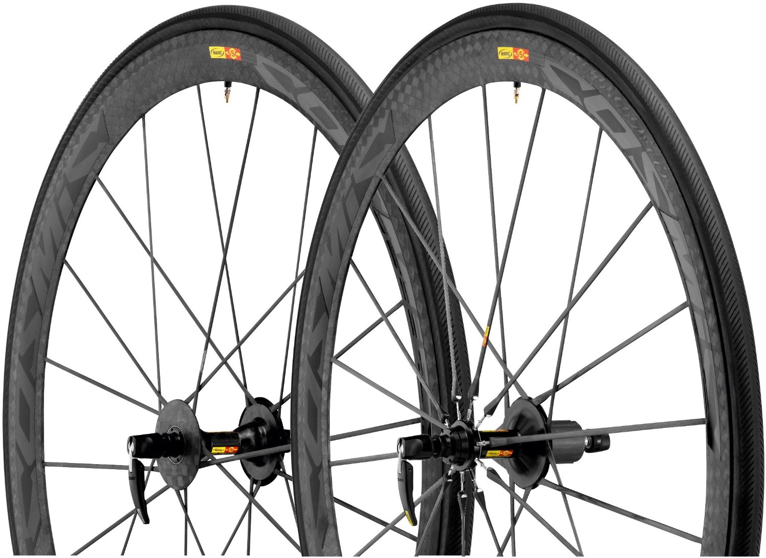 Mavic Cosmic Carbone Ultimate Tubular Road Wheelset With Wheel-Tyre System product image