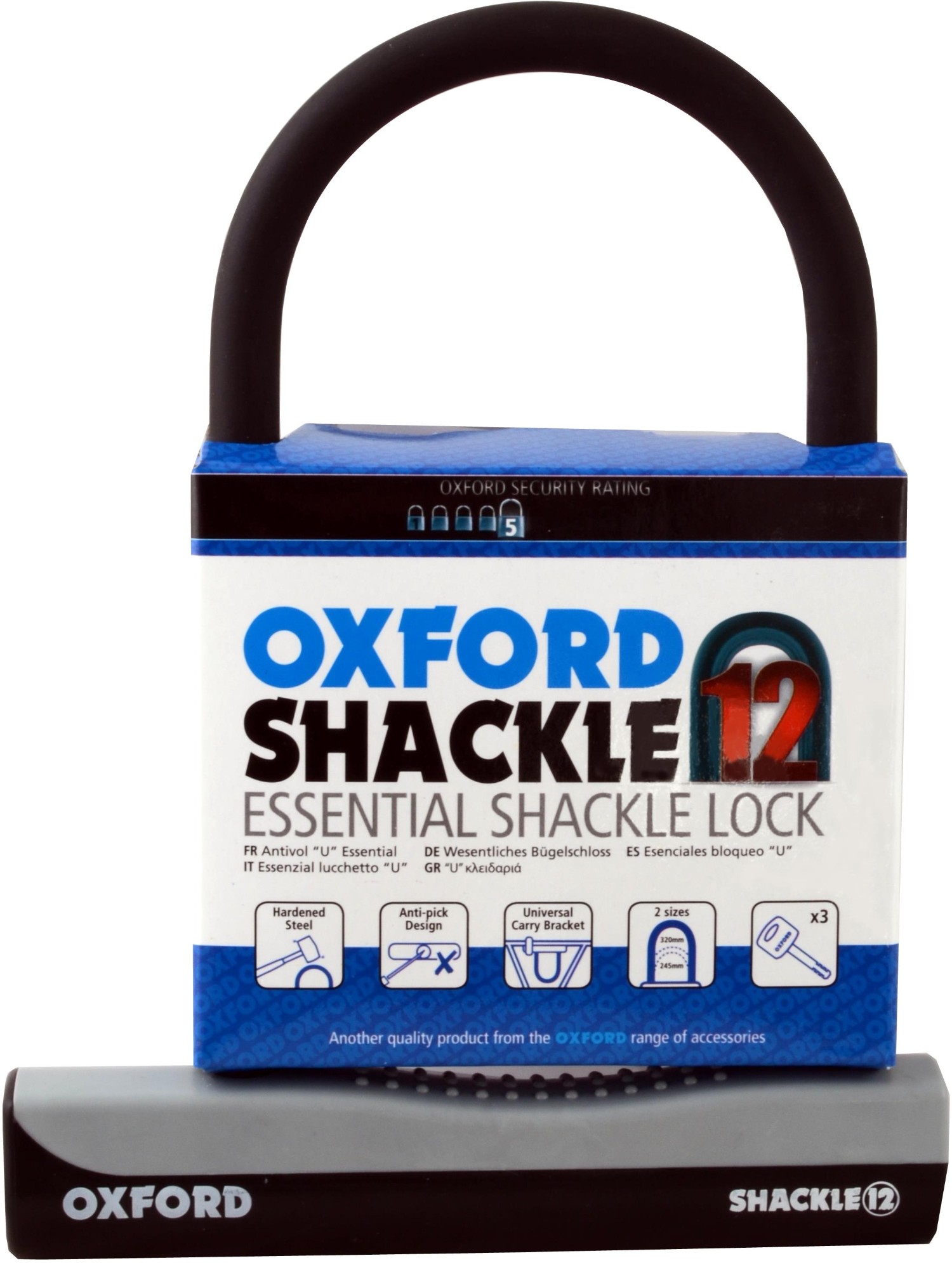 Oxford Shackle 12 U-Lock product image