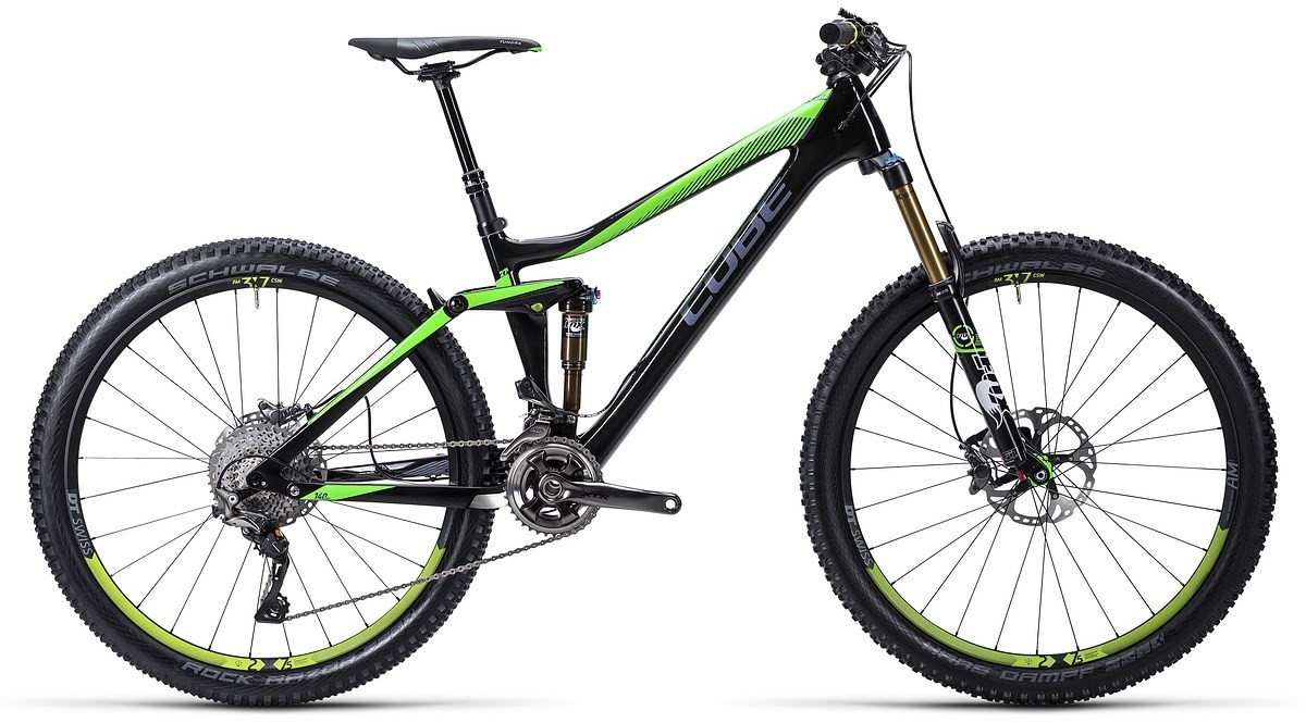 Cube Stereo 140 Super HPC SL 27.5 Mountain Bike 2015 - Full Suspension MTB product image