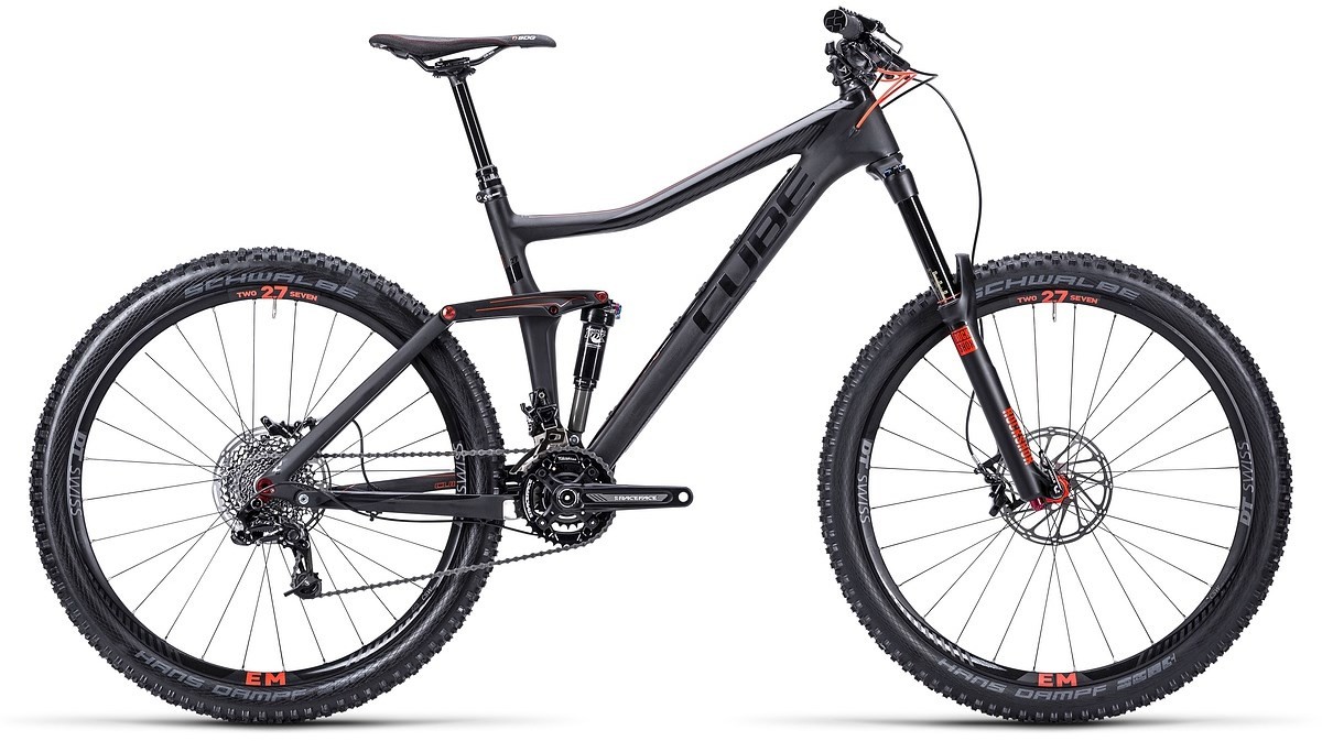 Cube Stereo 160 Super HPC Race 27.5 Mountain Bike 2015 - Full Suspension MTB product image