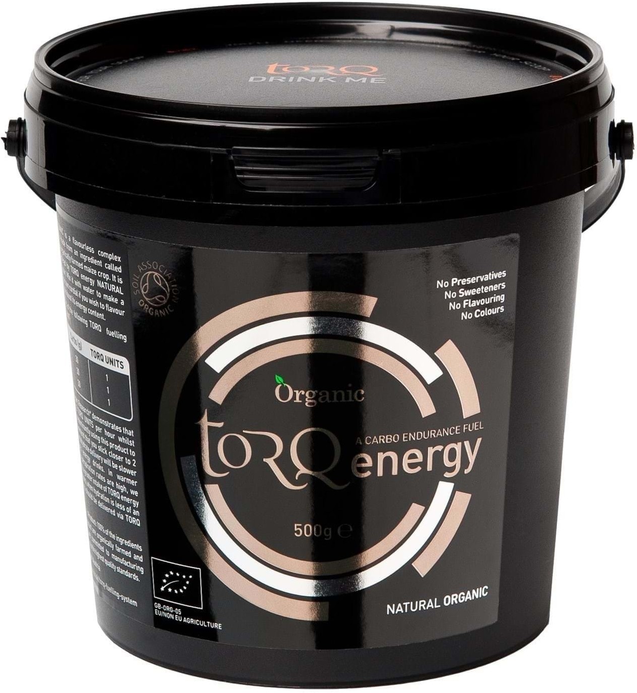 Torq Natural Energy Drink Organic - 500g product image