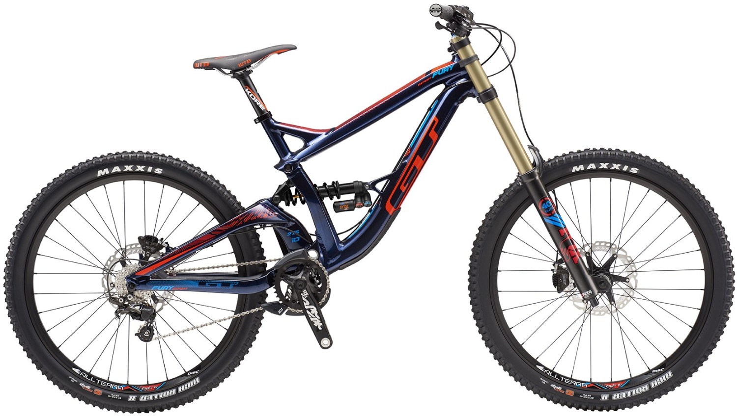 GT Fury Expert Mountain Bike 2016 - Full Suspension MTB product image
