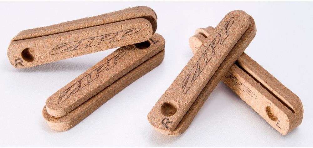 Zipp Tangente Cork Composite Brake Pad Inserts for Carbon Rims - 1 Pair product image
