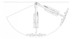 Turn-Up Wall Mounted Bike Holder image 3