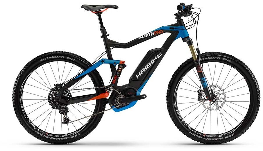 Haibike Xduro ALLMTN Pro Full Suspension MTB 2016 - Electric Bike product image