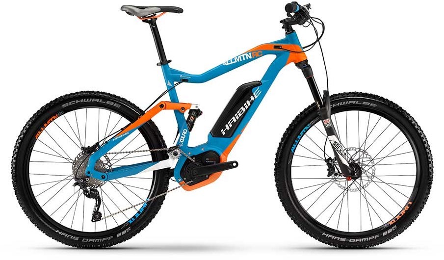 Haibike Xduro ALLMTN RC Full Suspension MTB 27.5" 2016 - Electric Mountain Bike product image