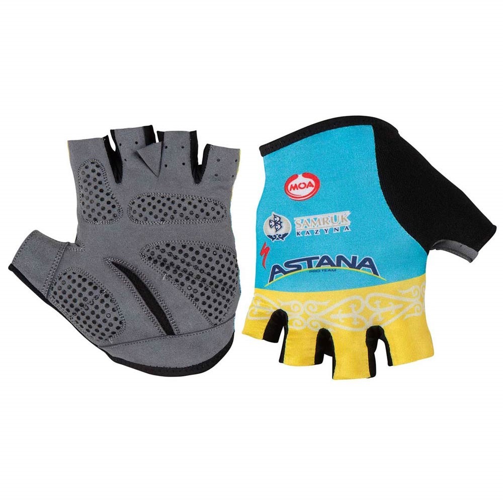 Nalini Astana Lycra Mitts Short Finger Cycling Gloves SS16 product image