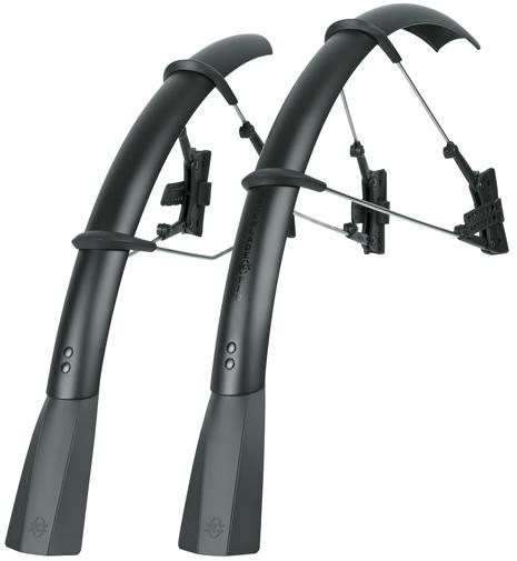 Raceblade Pro Stealth Series Road Bike Mudguard Set image 0