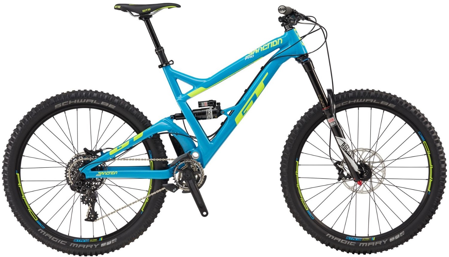 GT Sanction Pro 27.5" Mountain Bike 2017 - Enduro Full Suspension MTB product image