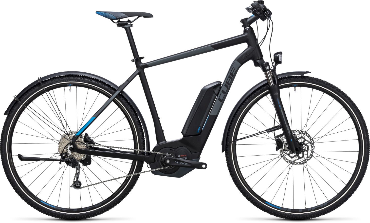 Cube Cross Hybrid Pro Allroad 500 2017 - Electric Hybrid Bike product image