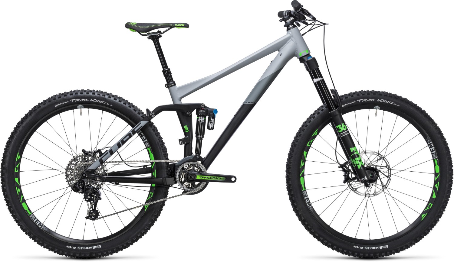 Cube Fritzz 180 HPA Race 27.5"  Mountain Bike 2017 - Enduro Full Suspension MTB product image