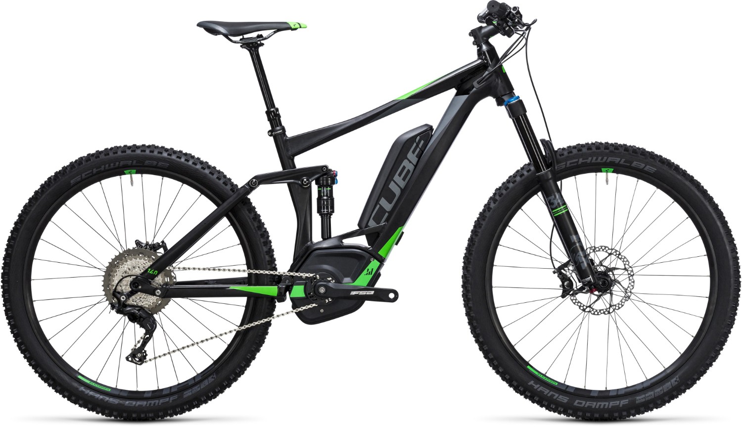 Cube Stereo Hybrid 140 HPA Race 500 27.5" 2017 - Electric Mountain Bike product image